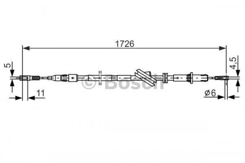 Handremkabel BOSCH