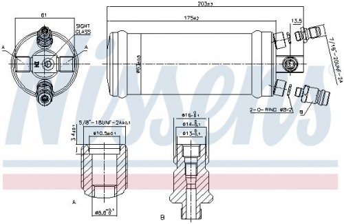 Droger, airconditioning NISSENS