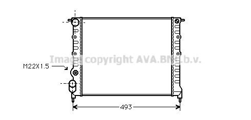 Radiateur AVA QUALITY COOLING