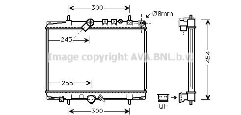 Radiateur AVA QUALITY COOLING