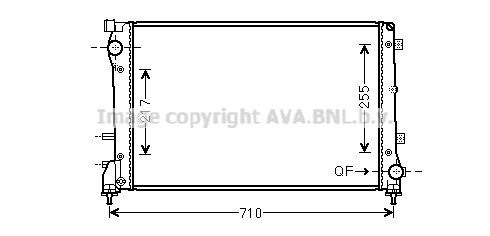 Radiateur AVA QUALITY COOLING