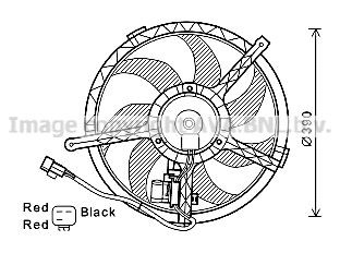 Koelventilatorwiel AVA QUALITY COOLING