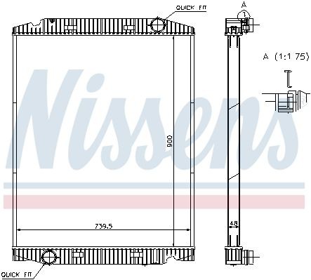 Radiateur NISSENS