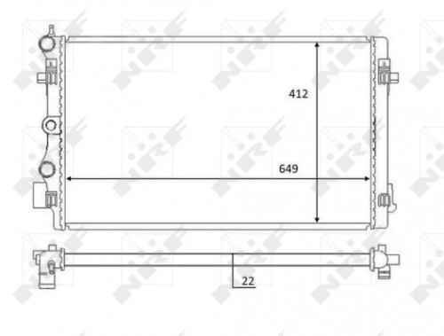 Radiateur NRF