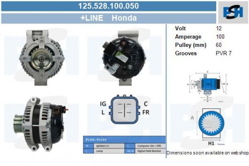 Dynamo / Alternator BV PSH