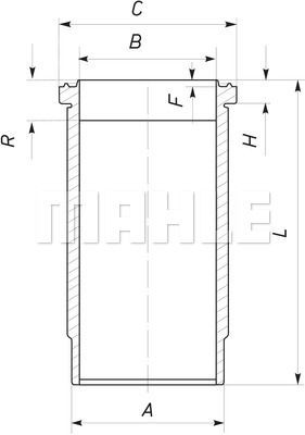 Cilindervoering MAHLE