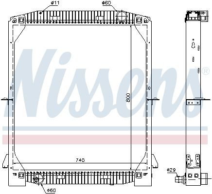 Radiateur NISSENS