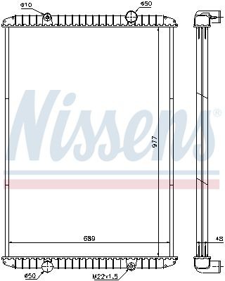 Radiateur NISSENS