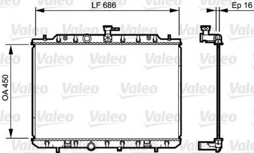 Radiateur VALEO