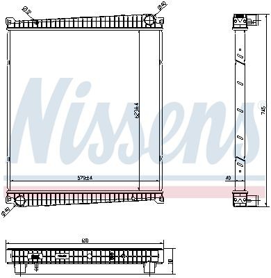 Radiateur NISSENS