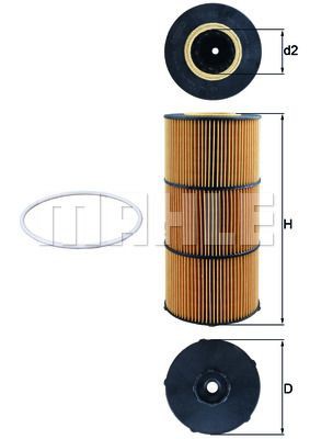 Oliefilter KNECHT