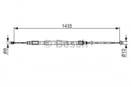 Handremkabel BOSCH