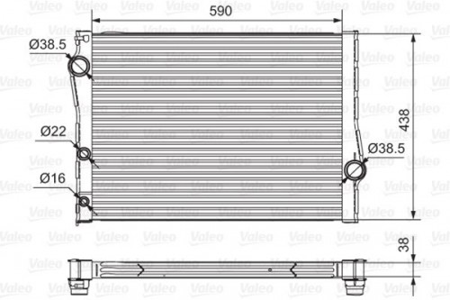 Radiateur VALEO