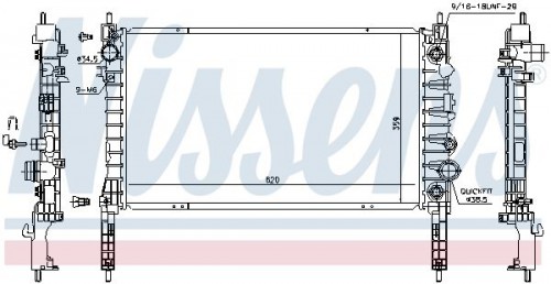 Radiateur NISSENS